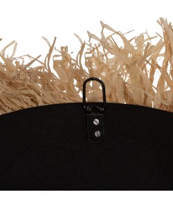 ΚΑΘΡΕΠΤΗΣ ΤΟΙΧΟΥ ΣΤΡΟΓΓΥΛΟΣ ΙΝΕΣ ΣΙΖΑΛ ΚΑΙ ΑΜΠΑΚΑ ΣΕ ΧΡΩΜΑ ΦΥΣΙΚΟ ΜΑΥΡΟ Φ90εκ.HM7746