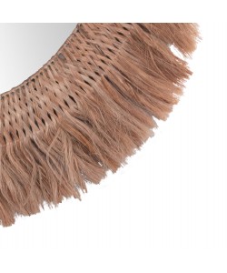 ΚΑΘΡΕΠΤΗΣ ΤΟΙΧΟΥ ΣΤΡΟΓΓΥΛΟΣ ΜΕ ΙΝΕΣ ΑΜΠΑΚΑ ΣΕ ΧΡΩΜΑ ΦΥΣΙΚΟ 120x4x120Yεκ.HM7747