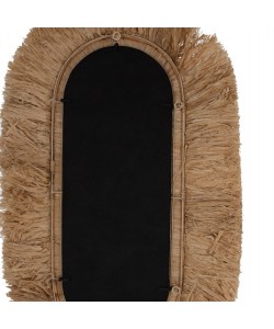 ΚΑΘΡΕΠΤΗΣ ΤΟΙΧΟΥ ΟΒΑΛ ΑΠΟ ΙΝΕΣ ΣΙΖΑΛ ΣΕ ΧΡΩΜΑ ΦΥΣΙΚΟ ΜΑΥΡΟ 55x4x90Yεκ.HM7745 ΚΑΘΡΕΠΤΗΣ ΤΟΙΧΟΥ ΟΒΑΛ ΑΠΟ ΙΝΕΣ ΣΙΖΑΛ ΣΕ ΧΡΩΜΑ ΦΥΣΙΚΟ ΜΑΥΡΟ 55x4x90Yεκ.HM7745