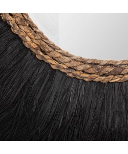 ΚΑΘΡΕΠΤΗΣ ΤΟΙΧΟΥ ΗΜΙΚΥΚΛΙΚΟΣ ΜΕ ΣΙΖΑΛ & ΑΜΠΑΚΑ ΧΡΩΜΑ ΦΥΣΙΚΟ ΜΑΥΡΟ 85x3x50Yεκ.HM7799 ΚΑΘΡΕΠΤΗΣ ΤΟΙΧΟΥ ΗΜΙΚΥΚΛΙΚΟΣ ΜΕ ΣΙΖΑΛ & ΑΜΠΑΚΑ ΧΡΩΜΑ ΦΥΣΙΚΟ ΜΑΥΡΟ 85x3x50Yεκ.HM7799