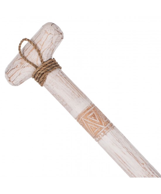 ΔΙΑΚΟΣΜΗΤΙΚΟ ΤΟΙΧΟΥ ΚΟΥΠΙ HM7709.02 ΑΠΟ ΜΑΣΙΦ ΞΥΛΟ ΑΛΜΠΑΣΙΑΣ ΛΕΥΚΟ 16,5x100 εκ.