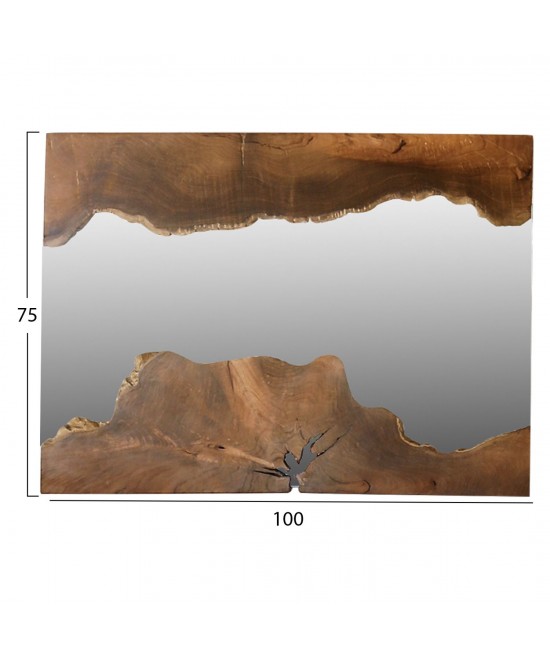 ΚΑΘΡΕΠΤΗΣ HM9364 ΑΠΟ ΜΑΣΙΦ ΞΥΛΟ ΤEAK ΦΥΣΙΚΟ 100X75YΕΚ.