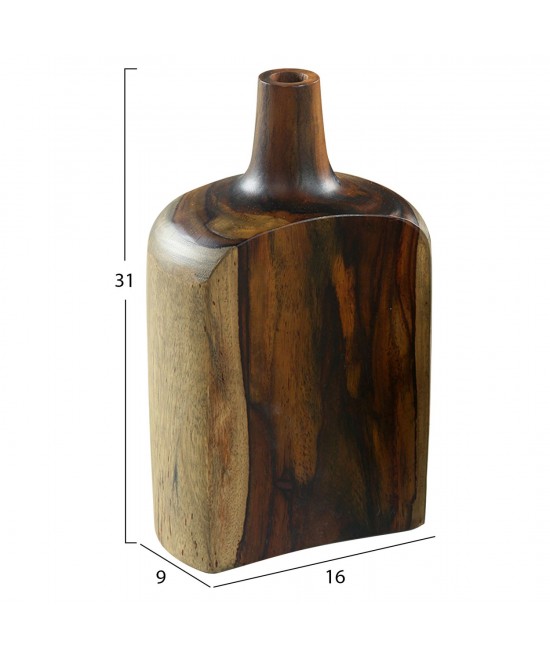 ΔΙΑΚΟΣΜΗΤΙΚA ΜΠΟΥΚΑΛΙΑ ΣΕΤ 3ΤΜΧ HM7716 ΑΠΟ ΜΑΣΙΦ ΞΥΛΟ ΤEAK ΚΑΡΥΔΙ