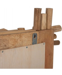 ΚΑΘΡΕΠΤΗΣ HM9372 ΑΠΟ ΜΑΣΙΦ ΞΥΛΟ ΤEAK ΦΥΣΙΚΟ 100X80Y ΕΚ.