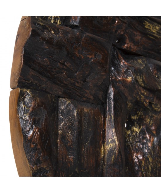 ΕΠΙΤΡΑΠΕΖΙΟ ΔΙΑΚΟΣΜΗΤΙΚΟ ΜΑΣΙΦ ΞΥΛΟ ΤEAK ΦΥΣΙΚΟ HM7718 50X15X64YΕΚ.