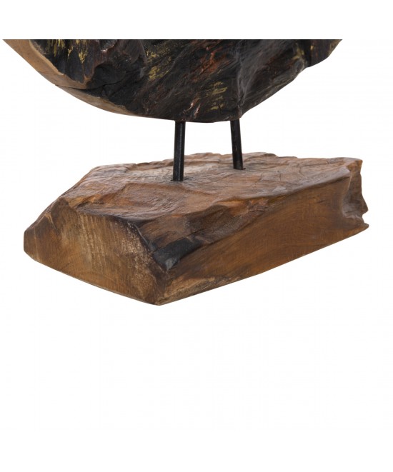 ΕΠΙΤΡΑΠΕΖΙΟ ΔΙΑΚΟΣΜΗΤΙΚΟ ΜΑΣΙΦ ΞΥΛΟ ΤEAK ΦΥΣΙΚΟ HM7718 50X15X64YΕΚ.