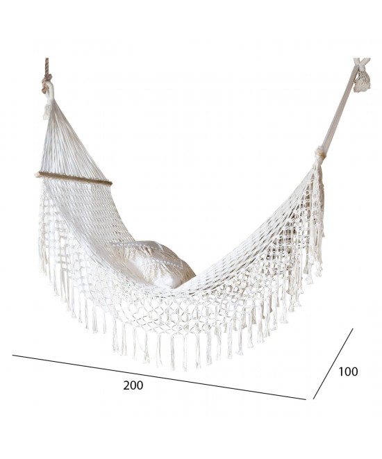 ΜΑΚΡΑΜΕ ΑΙΩΡΑ HM9346 ΜΠΕΖ 200Χ100 εκ.