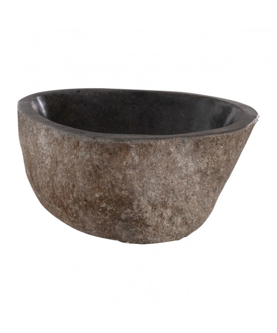 ΝΙΠΤΗΡΑΣ STONE SINK ΛΑΞΕΥΜΕΝΗ ΠΕΤΡΑ ΓΚΡΙ ΧΡΩΜΑ 40x40x20Yεκ.HM7807