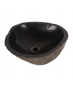 ΝΙΠΤΗΡΑΣ STONE SINK ΛΑΞΕΥΜΕΝΗ ΠΕΤΡΑ ΓΚΡΙ ΧΡΩΜΑ 40x40x20Yεκ.HM7807