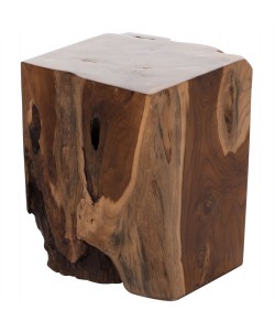 ΣΚΑΜΠΟ ΜΑΣΙΦ ΞΥΛΟ ΤEAK ΦΥΣΙΚΟ HM7721 30X30X40YΕΚ.