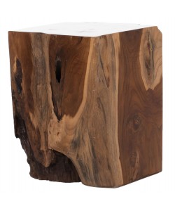 ΣΚΑΜΠΟ ΜΑΣΙΦ ΞΥΛΟ ΤEAK ΦΥΣΙΚΟ HM7721 30X30X40YΕΚ.