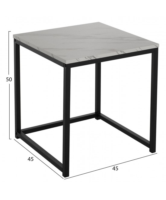 ΖΙΓΚΟΝ GRELAY 2 ΤΕΜ MDF ΟΨΗ ΜΑΡΜΑΡΟΥ & ΜΕΤΑΛΛΟ HM8762.12 45Χ45Χ50εκ. & 37Χ37Χ43 εκ. ΖΙΓΚΟΝ GRELAY 2 ΤΕΜ MDF ΟΨΗ ΜΑΡΜΑΡΟΥ & ΜΕΤΑΛΛΟ HM8762.12 45Χ45Χ50εκ. & 37Χ37Χ43 εκ.