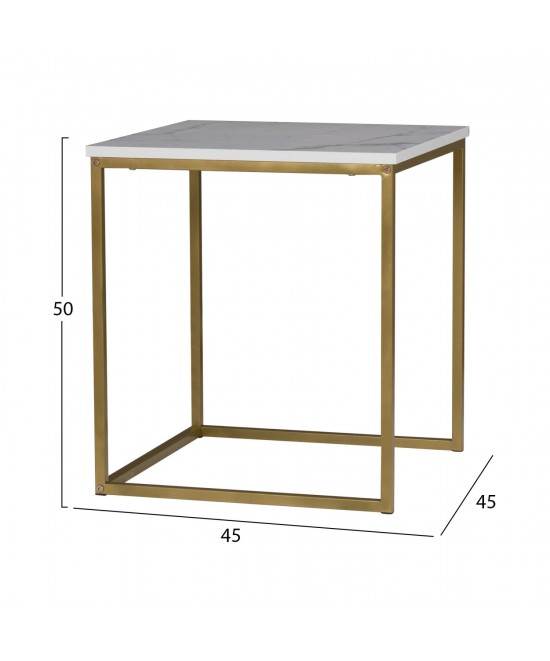 ΖΙΓΚΟΝ GRELAY 2 ΤΕΜ MDF ΟΨΗ ΜΑΡΜΑΡΟΥ & ΜΕΤΑΛΛΟ HM8762.11 45Χ45Χ50εκ. & 37Χ37Χ43 εκ. ΖΙΓΚΟΝ GRELAY 2 ΤΕΜ MDF ΟΨΗ ΜΑΡΜΑΡΟΥ & ΜΕΤΑΛΛΟ HM8762.11 45Χ45Χ50εκ. & 37Χ37Χ43 εκ.