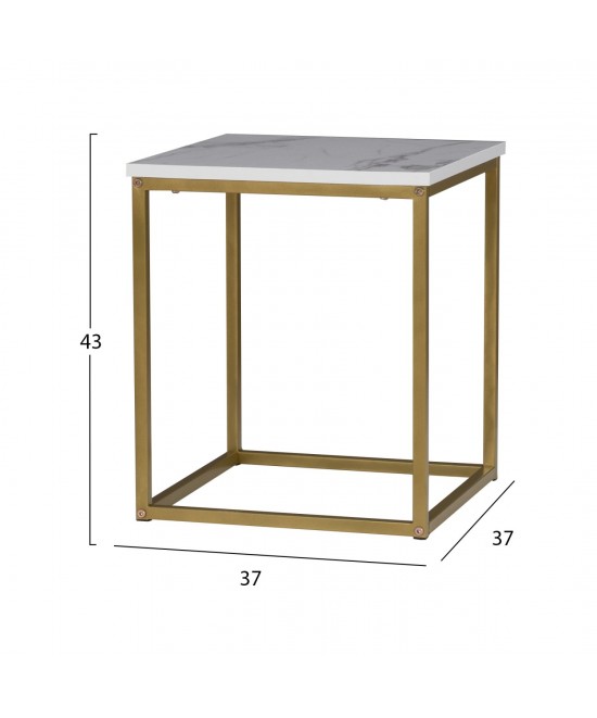 ΖΙΓΚΟΝ GRELAY 2 ΤΕΜ MDF ΟΨΗ ΜΑΡΜΑΡΟΥ & ΜΕΤΑΛΛΟ HM8762.11 45Χ45Χ50εκ. & 37Χ37Χ43 εκ. ΖΙΓΚΟΝ GRELAY 2 ΤΕΜ MDF ΟΨΗ ΜΑΡΜΑΡΟΥ & ΜΕΤΑΛΛΟ HM8762.11 45Χ45Χ50εκ. & 37Χ37Χ43 εκ.
