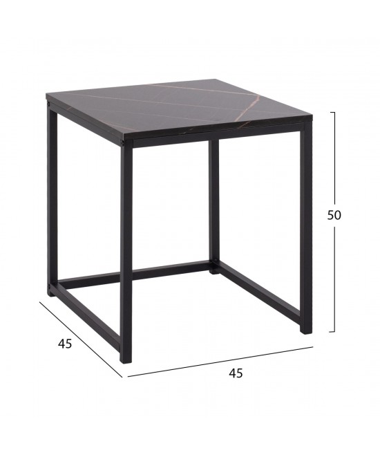 ΖΙΓΚΟΝ GRELAY 2 ΤΕΜ MDF ΟΨΗ ΜΑΡΜΑΡΟΥ & ΜΕΤΑΛΛΟ HM8762.13 45Χ45Χ50εκ. & 37Χ37Χ43 εκ. ΖΙΓΚΟΝ GRELAY 2 ΤΕΜ MDF ΟΨΗ ΜΑΡΜΑΡΟΥ & ΜΕΤΑΛΛΟ HM8762.13 45Χ45Χ50εκ. & 37Χ37Χ43 εκ.