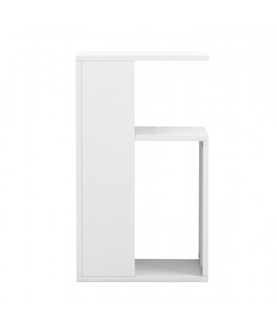 ΒΟΗΘΗΤΙΚΟ ΤΡΑΠΕΖΙ DAWN ΜΕΛΑΜΙΝΗΣ ΛΕΥΚΟ 35X29,5X60Yεκ.HM8880.11
