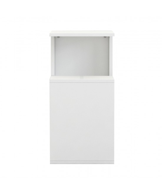 ΒΟΗΘΗΤΙΚΟ ΤΡΑΠΕΖΙ DAWN ΜΕΛΑΜΙΝΗΣ ΛΕΥΚΟ 35X29,5X60Yεκ.HM8880.11