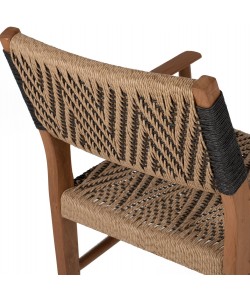 ΠΟΛΥΘΡΟΝΑ ΤΡΑΠΕΖΑΡΙΑΣ ΤΕΑΚ ΞΥΛΟ ΣΥΝΘΕΤΙΚΟ ΣΧΟΙΝΙ 58x67x83Yεκ.HM9383.01