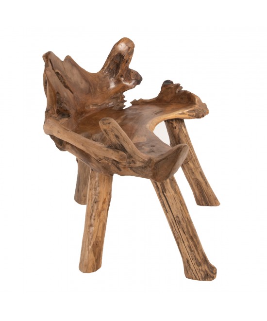 ΠΑΓΚΑΚΙ HM9348 ΑΠΟ ΜΑΣΙΦ ΞΥΛΟ TΕΑK ΦΥΣΙΚΟ 120x88x80 εκ.