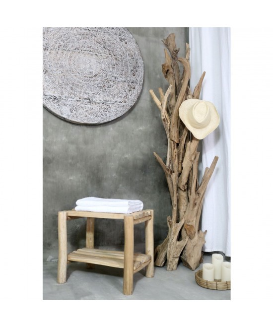 ΚΑΛΟΓΕΡΟΣ HM9367 ΑΠΟ ΜΑΣΙΦ ΞΥΛΟ TEAK ΦΥΣΙΚΟ 36x30x183Υεκ.