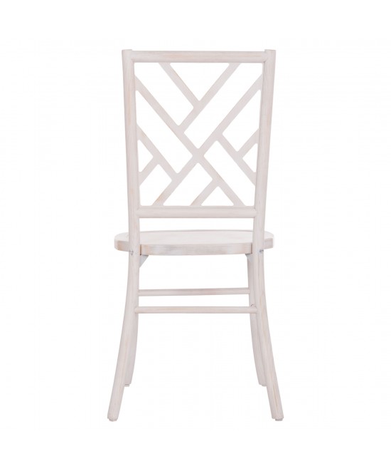 ΚΑΡΕΚΛΑ ΑΠΟ ΞΥΛΟ ΤΟΟΝ WHITE WASH 44.5x48x96Υεκ.HM9410.05