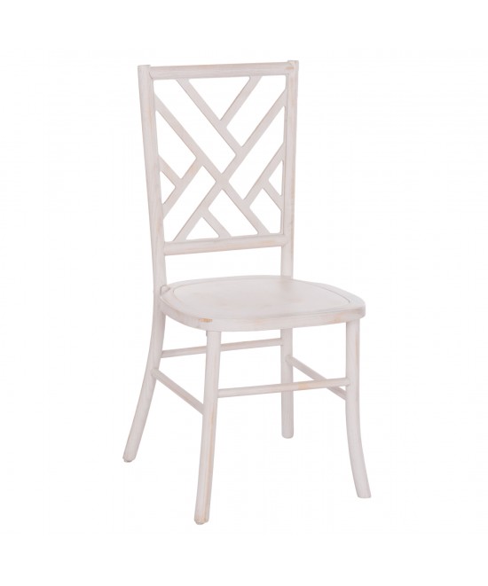 ΚΑΡΕΚΛΑ ΑΠΟ ΞΥΛΟ ΤΟΟΝ WHITE WASH 44.5x48x96Υεκ.HM9410.05