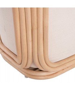 ΠΟΛΥΘΡΟΝΑ DUCHESS ΑΠΟ RATTAN ΦΥΣΙΚΟ-ΕΚΡΟΥ ΜΑΞΙΛΑΡΙ HM9478 81x59x70Y εκ.