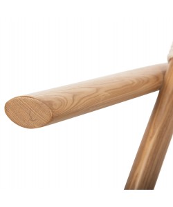 ΠΟΛΥΘΡΟΝΑ CRAFT HM9413.01 ΑΠΟ ΦΡΑΞΙΝΟ ΚΑΙ ΣΧΟΙΝΙ ΦΥΣΙΚΟ 81x76x81Y εκ.