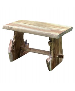 ΠΑΓΚΑΚΙ YEDI HM9347 ΑΠΟ ΜΑΣΙΦ ΞΥΛΟ TEAK ΦΥΣΙΚΟ 80X40X44Y εκ.