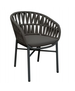 ΠΟΛΥΘΡΟΝΑ ΑΛΟΥΜΙΝΙΟΥ ΑΝΘΡΑΚΙ ΜΕ ΣΧΟΙΝΙ ΑΝΘΡΑΚΙ HM5857.01 57x56x78 εκ.