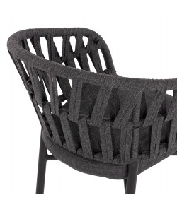 ΠΟΛΥΘΡΟΝΑ ΑΛΟΥΜΙΝΙΟΥ ΑΝΘΡΑΚΙ ΜΕ ΣΧΟΙΝΙ ΑΝΘΡΑΚΙ HM5857.01 57x56x78 εκ.