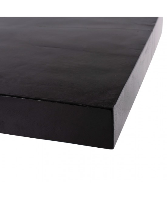 ΚΟΝΣΟΛΑ HM9356 ΑΠΟ ΜΑΣΙΦ ΞΥΛΟ ΤEAK ΦΥΣΙΚΟ - ΜΑΥΡΟ 150X40X80YΕΚ.