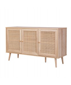 ΜΠΟΥΦΕΣ ΜΕΛΑΜΙΝΗΣ COLM- ΣΥΝΘ. RATTAN ΣΤΙΣ ΠΟΡΤΕΣ HM9220.11 120Χ39Χ70Υεκ.