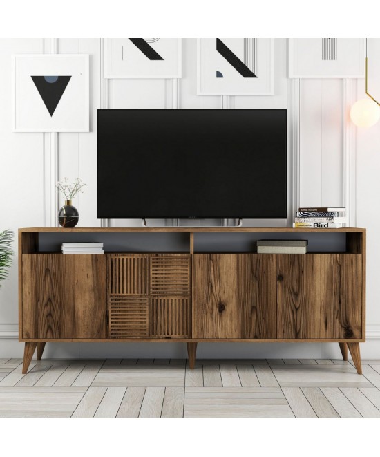 ΜΠΟΥΦΕΣ ΜΕΛΑΜΙΝΗΣ ΚΑΡΥΔΙ HM9431.04 180x35x78.6Υεκ.