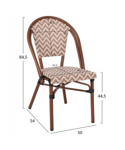 ΚΑΡΕΚΛΑ BAMBOO LOOK ΣΕ ΚΑΦΕ ΚΑΙ ΜΠΕΖ-ΛΕΥΚΗ ΕΠΕΝΔΥΣΗ HM5860.03 50x54x84,5Yεκ. ΚΑΡΕΚΛΑ BAMBOO LOOK ΣΕ ΚΑΦΕ ΚΑΙ ΜΠΕΖ-ΛΕΥΚΗ ΕΠΕΝΔΥΣΗ HM5860.03 50x54x84,5Yεκ.