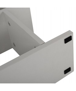 ΒΟΗΘΗΤΙΚΟ ΤΡΑΠΕΖΙ ΜΕ ΡΑΦΙΑ AMABELLA ΜΕΛΑΜΙΝΗ ΛΕΥΚΗ HM8956.13 45x17x52Yεκ.