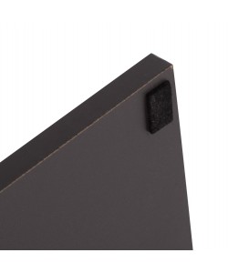 ΒΟΗΘΗΤΙΚΟ ΤΡΑΠΕΖΙ ΜΕ ΡΑΦΙΑ AMEER ΜΕΛΑΜΙΝΗ ΣΕ ΧΡΩΜΑ ΓΚΡΙ HM8881.20 50x17x56Υεκ.