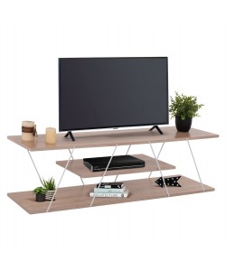 ΕΠΙΠΛΟ ΤΗΛΕΟΡΑΣΗΣ HM8922.14 TARS ΜΕΛΑΜΙΝΗ SONAMA ΛΕΥΚΟ 120x32x33Υεκ.