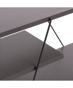 ΕΠΙΠΛΟ ΤΗΛΕΟΡΑΣΗΣ TARS HM8922.20 ΜΕΛΑΜΙΝΗ ΓΚΡΙ 120x32x33Yεκ.