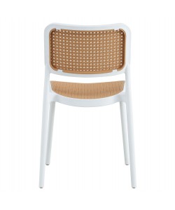 ΚΑΡΕΚΛΑ ΠΟΛΥΠΡΟΠΥΛΕΝΙΟΥ MEKO HM5934.01 ΛΕΥΚΗ ΜΕ ΜΠΕΖ ΨΑΘΑ 41x49x102Υ εκ.