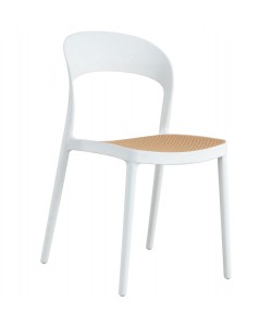 ΚΑΡΕΚΛΑ ΠΟΛΥΠΡΟΠΥΛΕΝΙΟΥ ΛΕΥΚΗ-ΜΠΕΖ CLEO HM5936.01 41x53x81Υ εκ.