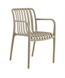 ΠΟΛΥΘΡΟΝΑ ΠΟΛΥΠΡΟΠΥΛΕΝΙΟΥ TIPPY HM5940.03 ΚΑΠΟΥΤΣΙΝΟ 55x55x81Υεκ.