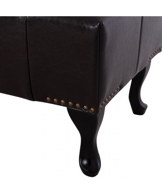 ΤΑΜΠΟΥΡΕ ΥΠΟΠΟΔΙΟ T.CHESTERFIELD EMMA HM226.01 PU 80x44x39Y εκ.ΣΚ.ΚΑΦΕ ΤΑΜΠΟΥΡΕ ΥΠΟΠΟΔΙΟ T.CHESTERFIELD EMMA HM226.01 PU 80x44x39Y εκ.ΣΚ.ΚΑΦΕ