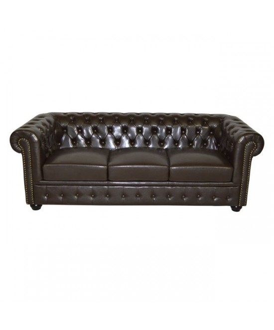 ΚΑΝΑΠΕΣ 3ΘΕΣΙΟΣ T.CHESTERFIELD HM3009.01 ΤΕΧΝΟΔΕΡΜΑ ΣΚΟΥΡΟ ΚΑΦΕ 208x90x73Υ εκ. ΚΑΝΑΠΕΣ 3ΘΕΣΙΟΣ T.CHESTERFIELD HM3009.01 ΤΕΧΝΟΔΕΡΜΑ ΣΚΟΥΡΟ ΚΑΦΕ 208x90x73Υ εκ.