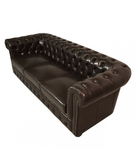 ΚΑΝΑΠΕΣ 3ΘΕΣΙΟΣ T.CHESTERFIELD HM3009.01 ΤΕΧΝΟΔΕΡΜΑ ΣΚΟΥΡΟ ΚΑΦΕ 208x90x73Υ εκ. ΚΑΝΑΠΕΣ 3ΘΕΣΙΟΣ T.CHESTERFIELD HM3009.01 ΤΕΧΝΟΔΕΡΜΑ ΣΚΟΥΡΟ ΚΑΦΕ 208x90x73Υ εκ.