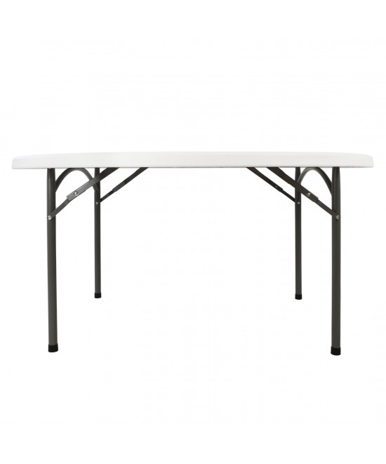 ΤΡΑΠΕΖΙ CATERING-ΣΥΝΕΔΡΙΟΥ HM5043 Φ152Χ74εκ ΠΤΥΣΣΟΜΕΝΟ ΣΤΡΟΓΓΥΛΟ