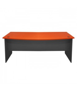 ΓΡΑΦΕΙΟ ΕΠΑΓΓΕΛΜΑΤΙΚΟ 180x93.5 SIENNA HM2017.03 ΓΚΡΙ-ΚΕΡΑΣΙ 180x93,5x74,6 εκ.