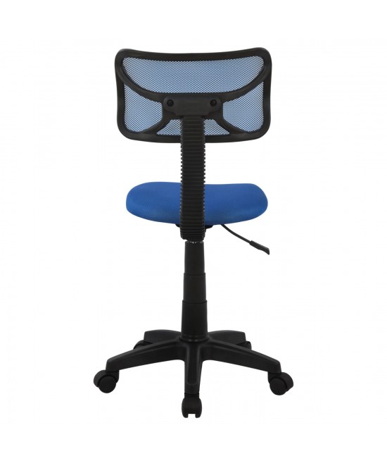 ΚΑΡΕΚΛΑ ΓΡΑΦΕΙΟΥ AKHILA HM1026.06 ΜΠΛΕ ΥΦΑΣΜΑ MESH 40,5x50,5x91,5 εκ.