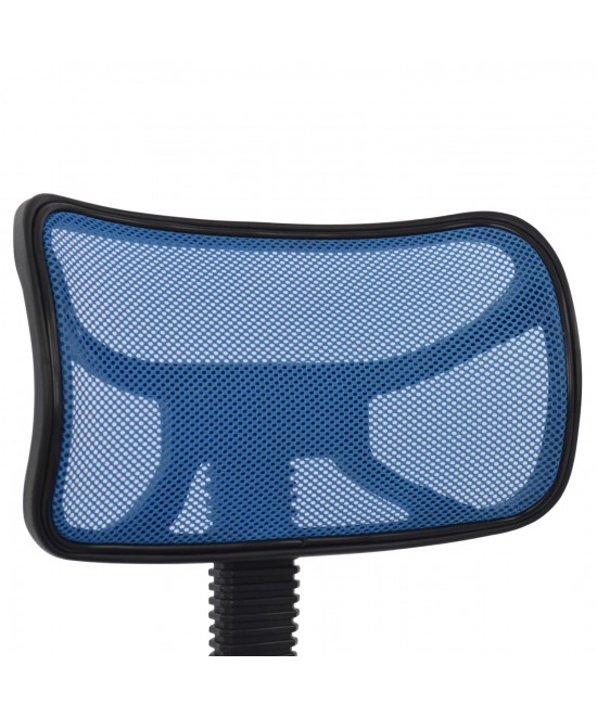ΚΑΡΕΚΛΑ ΓΡΑΦΕΙΟΥ AKHILA HM1026.06 ΜΠΛΕ ΥΦΑΣΜΑ MESH 40,5x50,5x91,5 εκ.