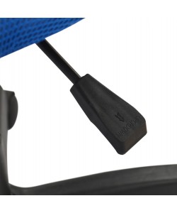 ΚΑΡΕΚΛΑ ΓΡΑΦΕΙΟΥ AKHILA HM1026.06 ΜΠΛΕ ΥΦΑΣΜΑ MESH 40,5x50,5x91,5 εκ.